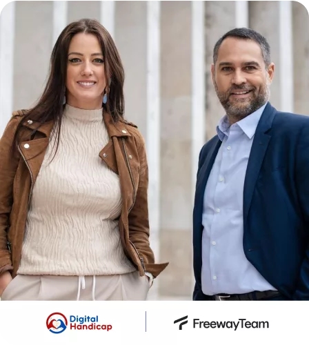 Nelly meunier et Georges Klenkle - les fondateurs de FreewayTeam